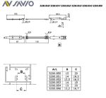 Paletto verticale da agganciare Savio 3200.854 - immagine 2